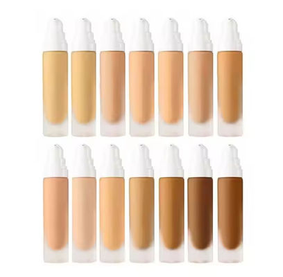 Hoogwaardige fundering Liquid Full Cover Langdurig GEEN LOGO Privélabel Mat Waterdicht Make-up Fundatio