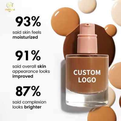 Aanpasbaar lichtgewicht Langdurig Foundation Make-up Volledige dekking Natuurlijke Waterdichte Olie Controle Chemische Custom Logo Creme