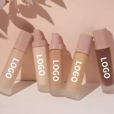 Aanpasbare fundering Liquid Full Cover Langdurig Private Label Mat Waterdicht Make-up Foundation