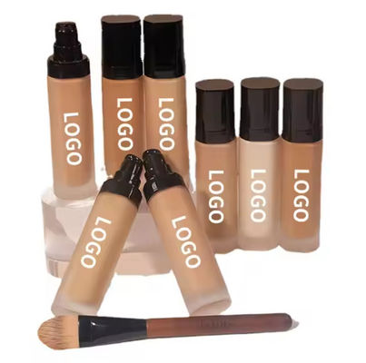 Aanpasbare fundering Liquid Full Cover Langdurig Private Label Mat Waterdicht Make-up Foundation