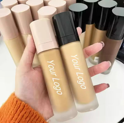 Aanpasbare fundering Liquid Full Cover Langdurig Private Label Mat Waterdicht Make-up Foundation