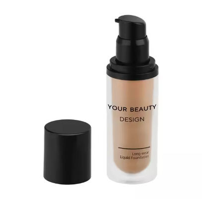Natural Mineral Face Cream Foundation Custom Your Logo Full Coverage Face Make-up Matte Finish Liquid Creamy Concealer Foundation