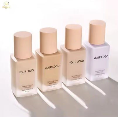Προσαρμοσμένη πλήρης κάλυψη Foundation Makeup Αδιάβροχο και Matte Vegan Skin Tint Αδιάβροχο Φυσικό Ιδιωτικό Ετικέτα υγρό Foundation
