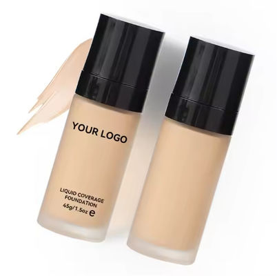 Najpopularniejszy 14 kolorów Liquid Face Foundation Private Label Matte Finish Waterproof Natural Makeup Foundation