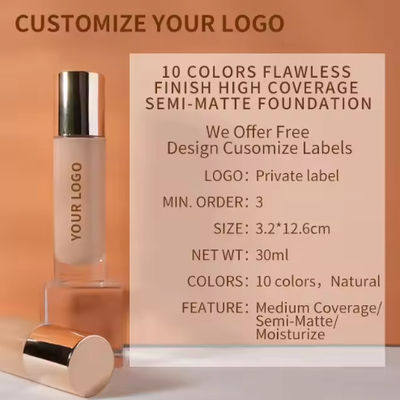 Maquillaje ligero con cobertura completa y maquillaje natural