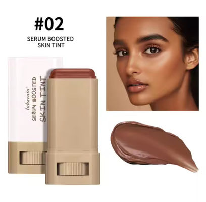 Profesyonel Foundation Stick 20 Renk Doğal Özelleştirilebilir Logo Foundation Stick