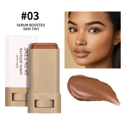 Profesyonel Foundation Stick 20 Renk Doğal Özelleştirilebilir Logo Foundation Stick
