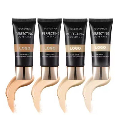 OEM/ODM Foundation Full Coverage Waterproof Makeup Black Women Długotrwały Wegan Private Label Liquid Foundation
