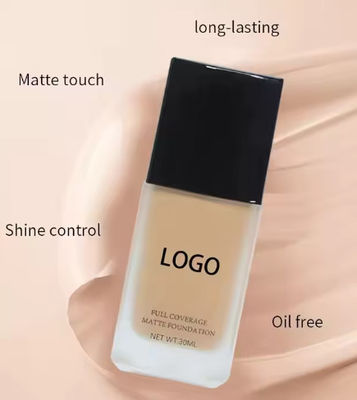 OEM/ODM Maquillaje de base de cobertura completa a prueba de agua para todo tipo de piel