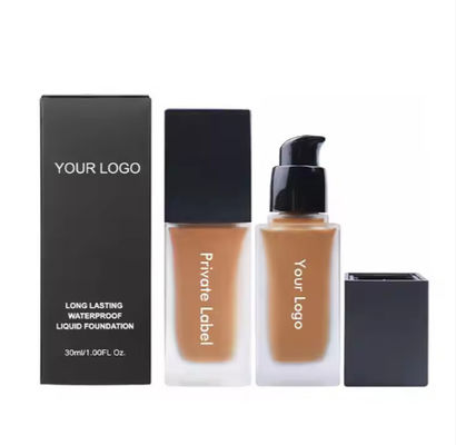 OEM / ODM Makeup Foundation Matte Natural Waterproof Matt Liquid Makeup Private Label Foundation dla kobiet