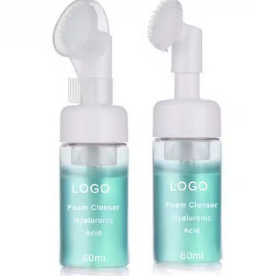 Gezichtsreiniger Foam Exfoliating Reiniging Mousse Pore Vocht Huidverzorging Wassen Mousse Reiniger met borstel