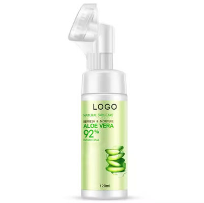 Gezichtsreiniger Foam Exfoliating Reiniging Mousse Pore Vocht Huidverzorging Wassen Mousse Reiniger met borstel