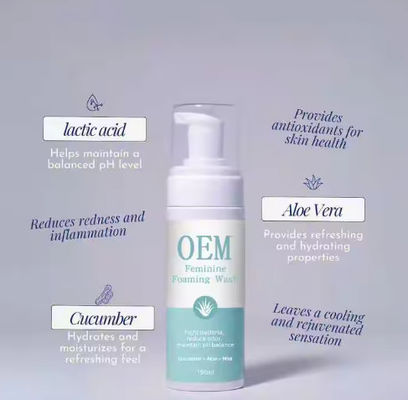 Cuidados faciais personalizados Cuidados faciais Plantas de limpeza facial Extratos de óleo hidratante Controle de poros Redução de limpeza Mousse