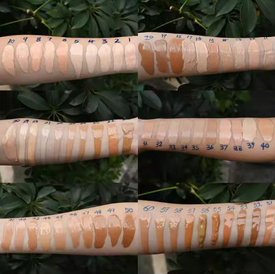 100 Shades Vakfı Hafif Organik Vegan Makyaj Vakfı Özelleştir Makyaj Vakfı