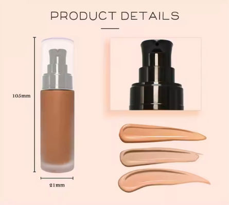 Beste Foundation Waterproof Face Make-up Foundation Base Primer Geen Logo Foundation Private Label Voor Donkere Huid Vegan