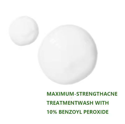 10% benzoylperoxide gezichtsreiniger diep reiniging acne verwijderen dode huid poriën schrob Wash gezicht reiniging olie controle gezichtsverzorging