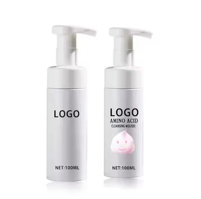 Gezichtsverzorging Huidverzorging Make-up Reinigingsreiniger GEEN LOGO 100 ml Aminozuur Reiniging Hydraterende Foaming Bubble Make-up Remover Reiniger