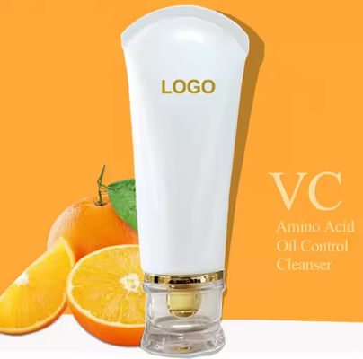 Private label make-up biologische gezichtsreiniging gel crème vitamine C aminozuren natuurlijke gezichtsreiniger
