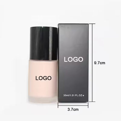 Multicolor Color Moisturizing Oil-control Waterproof Liquid Foundation Private Label Make-up Liquid Foundation Włókno