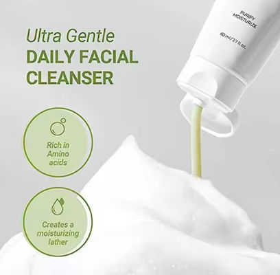 OEM / ODM Private Label Customization Anti Acne Moisturizing Zachte Geurloze Natuurlijke Gezichtsreiniger
