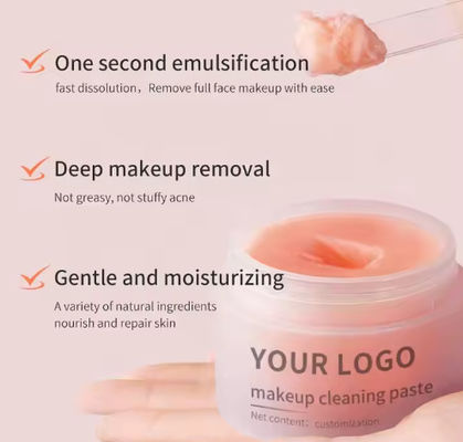 OEM / ODM Deep Emulsion Make-up Remover Snel oplossen Alle gezichtsmake-up Remover Zacht vochtinbrengend Make-up Remover