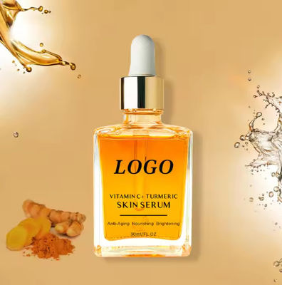 OEM / ODM Best Sale Private Label Biologische vochtinbrengende kurkuma Gezichtsolie Gember Extract Gezichtsverhelderend Serum