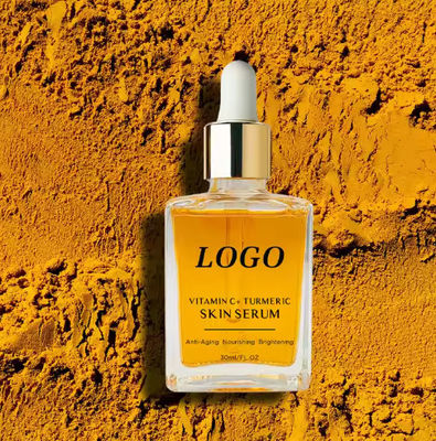 OEM / ODM Best Sale Private Label Biologische vochtinbrengende kurkuma Gezichtsolie Gember Extract Gezichtsverhelderend Serum