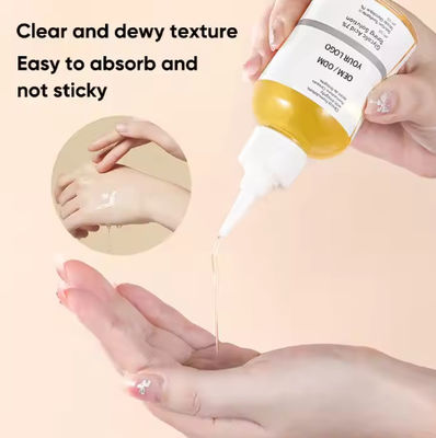 OEM/ODM 페이스 스킨 케어 7% 글리콜산 과일산 세럼 보습 수분 공급 블랙헤드 제거 토너 페이셜 세럼 맞춤형