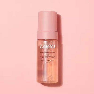 Private Label 100ML Zachte Hydratatie Huid Verwijdert Make-up Gezichtswasbeurt Gezichtsreiniger Watermeloen Schuimende Micellaire Reiniger