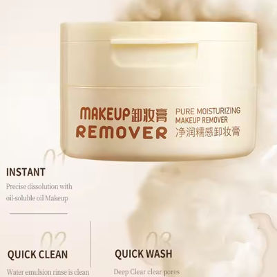 Private Label Zachte Make-up Remover Balsem 100g / 3.5oz Verzachtende Formule Voedend Voor Alle Huidtypes Tea Tree Olie Reinigingsbalsem