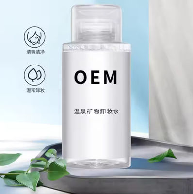 OEM / ODM Water Gentle Make-up Remover Diep Reinigend Ongevormd Gezicht Minerale-basis Huidverzorgingsoplossing