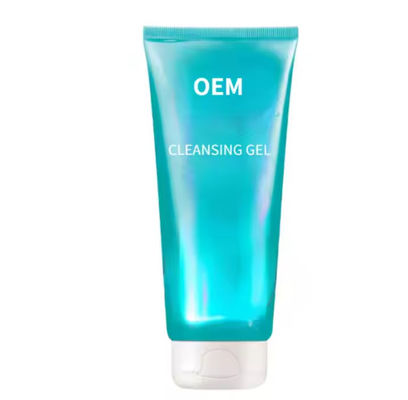 OEM / ODM Make-up Remover Leverancier Biologische Reinigende Gezichts Gel Was Kruiden Mineralen Natuurlijke Gezichtsreinigings Gel