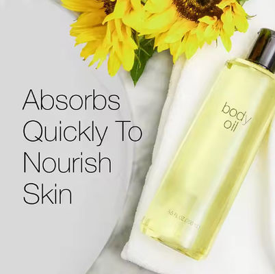 Natural Organic Sesame Body Moisturizer Ringan Bergizi Murni Mencerahkan Wajah Minyak Tubuh untuk Kulit Kering