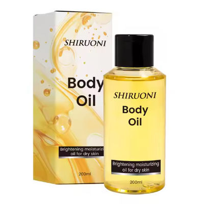 Olio per il corpo all'olio di sesamo vegano biologico Private Label con effetto abbronzatura istantanea per spray abbronzante per la cura della pelle