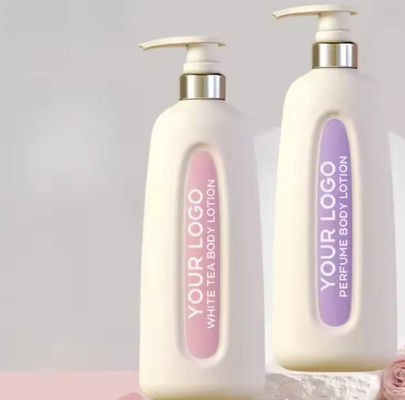 OEM / ODM New Best Body Lotion Custom Brand Wholesale 500ML White Tea Flavor Natural Brightening Moisturizing Lotion