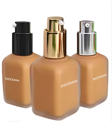 Gratis Sample Volledige Dekking Concealer Crème Olievrij Waterdicht Matte Make-up Vloeibare Foundation Voor Zwarte Vrouwen Donkere Huid