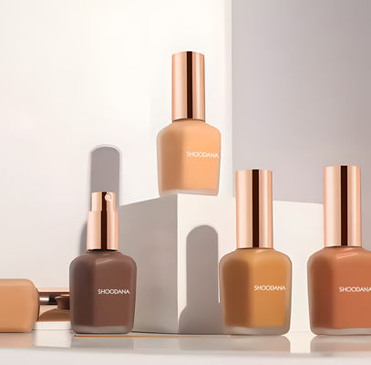 Gratis Sample Volledige Dekking Concealer Crème Olievrij Waterdicht Matte Make-up Vloeibare Foundation Voor Zwarte Vrouwen Donkere Huid