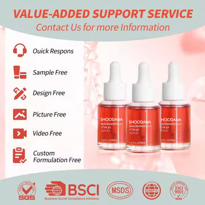 Anti-aging Skin Care Facial Serum 10% Niacinamide & 4% Tranexamic Acid Liquid Corrector Remover For Dark Spots And Glowing Skin