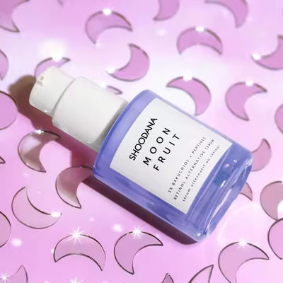 Serum do twarzy z bakuchiolem, nawilżający i rozjaśniający, do użytku własnego, 1% bakuchiolu + peptydy, alternatywa dla retinolu, Moon Fruit