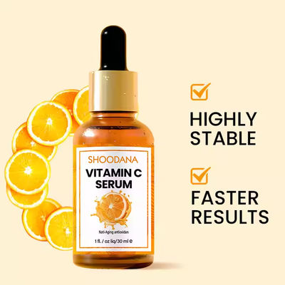 Wytwarzanie kosmetyczne witamina C. Serum twarzy z kwasem hialuronowym.