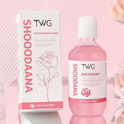 Etichetta privata Acqua di rosa di Damasco Dolce idratante profondo idratante tonificante per il viso idratante per la cura della pelle nutriente tonificante per la pelle Acqua di rosa