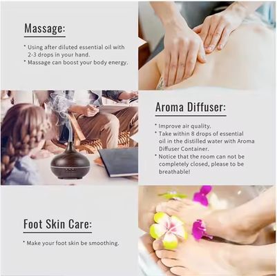 Yumuşak Masaj Yağı Kozmetik Endüstriyel Cilt Bakımı için Güzellik Essential Oil Lily Essential Oil