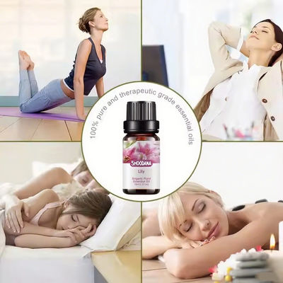 Yumuşak Masaj Yağı Kozmetik Endüstriyel Cilt Bakımı için Güzellik Essential Oil Lily Essential Oil