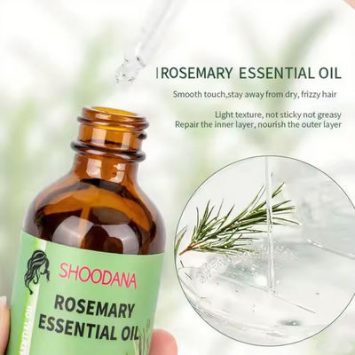 100% natuurlijke haarolie Rosemary essentiële oliën voor huid aromatherapie Rosemary olie haargroei