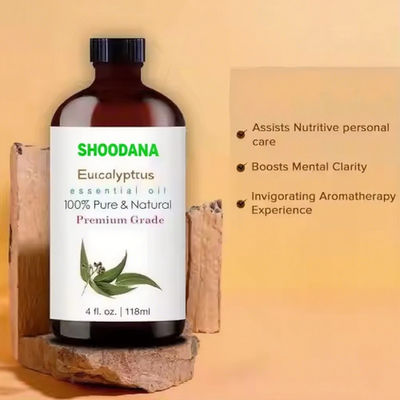 Private label Eucalyptus essentiële olie biologische gezondheidsbevorderende ontspannende hydraterende crème kalmerende olie voor het lichaam met kokoswortel