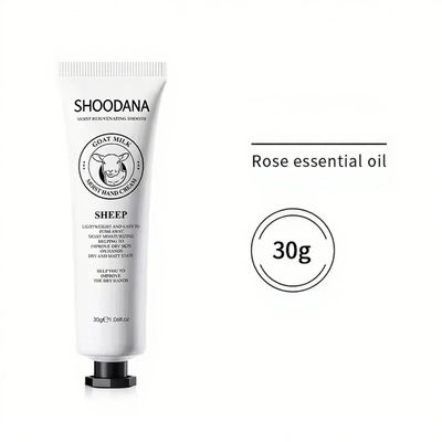 Crème pour les mains à base de plantes hydratante hydratante délicate lotion brillante
