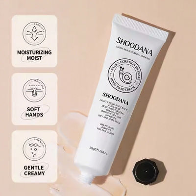 Crème pour les mains à base de plantes hydratante hydratante délicate lotion brillante