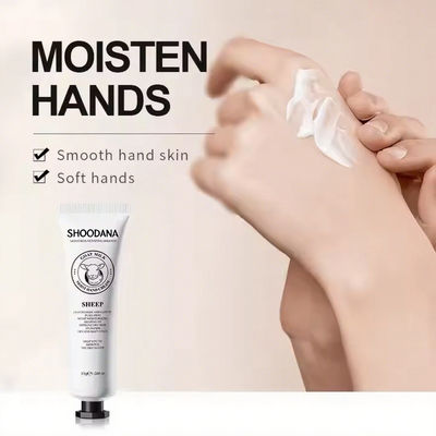Crème pour les mains à base de plantes hydratante hydratante délicate lotion brillante