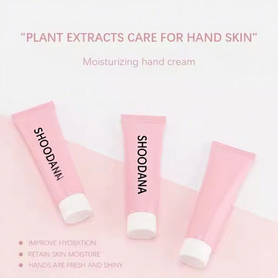 Crème pour les mains rose naturelle biologique Crème pour les mains personnalisée à étiquette privée