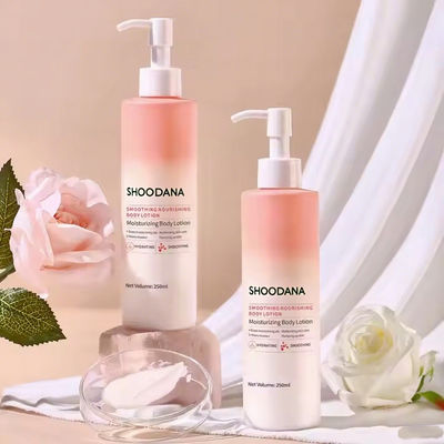 لوسیون و کرم روشن کننده بدن با رایحه گل برای پوست خشک، لوسیون سفید کننده، لوسیون بدن نیکوتین آمید